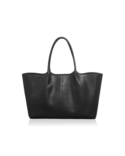 Gabriela Hearst Black Mcewan Leather Tote Bag