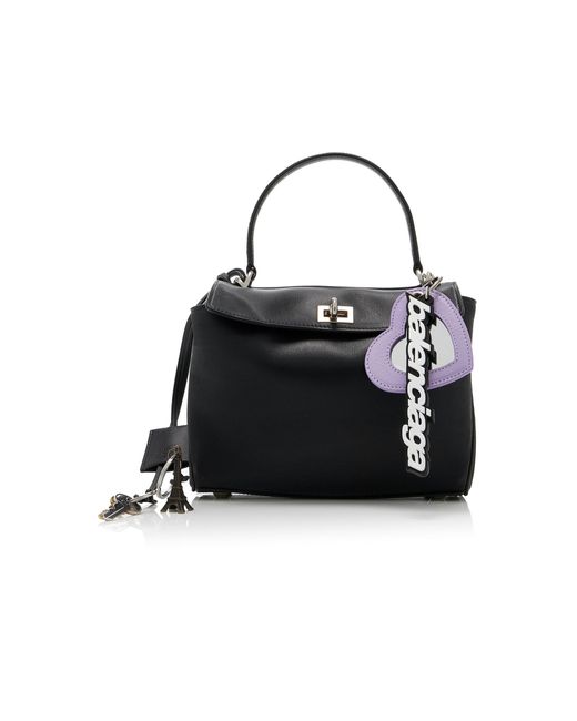 国内発送☆BALENCIAGA☆RODEO TOP HANDLE MINI/BLACK Balenciaga Mini Leather Rodeo Top-Handle Bag | Harrods US