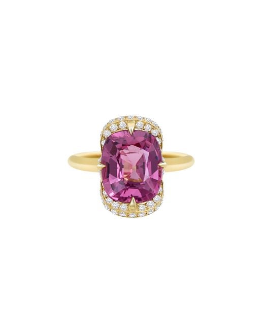 Yi Collection Pink 18K Diamond And Garnet Ring