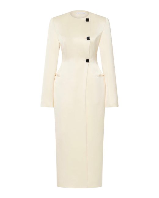 Rachel Gilbert Natural Leeta Tailored Coat