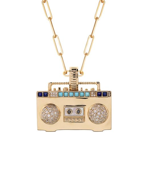Nevernot Metallic Smooth Operator 14K Necklce