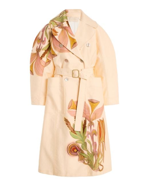 Ulla Johnson Multicolor Fleur Trench