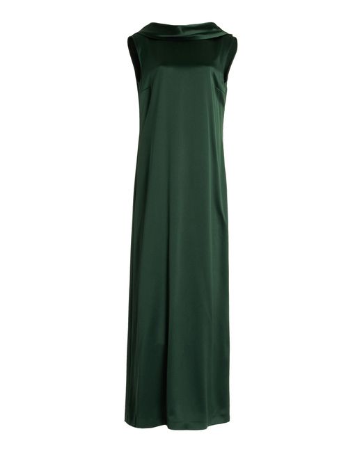 Altuzarra Green Sethie Silk Maxi Dress