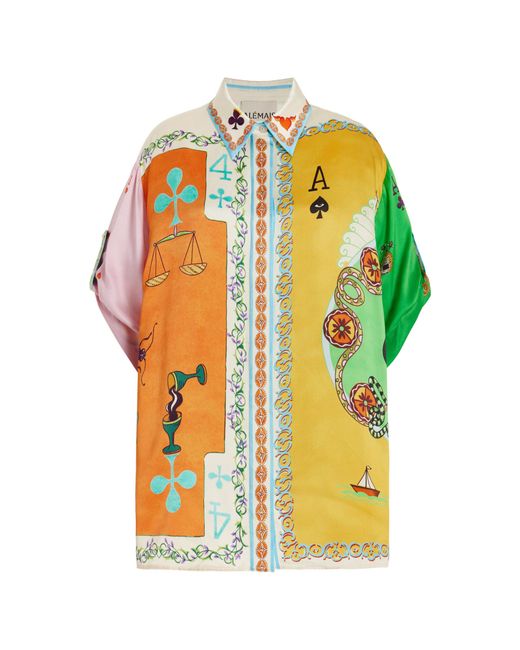 ALÉMAIS Yellow Rummy Shirt