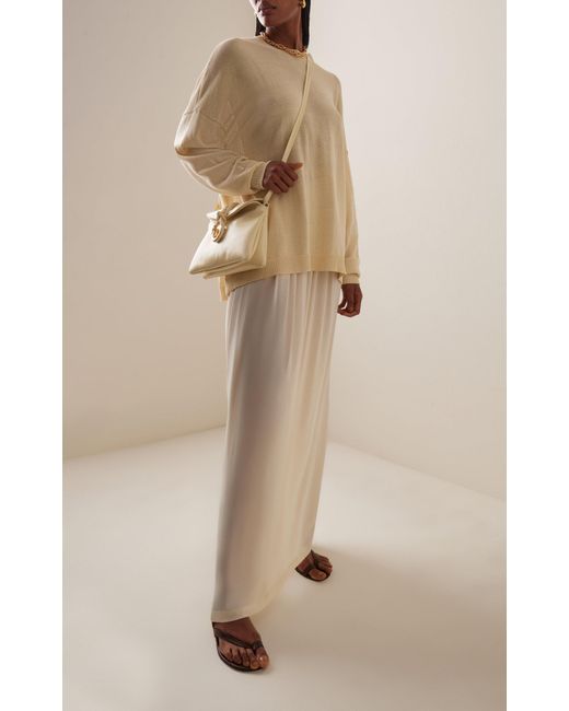 Frankie Shop White Aeson Maxi Skirt