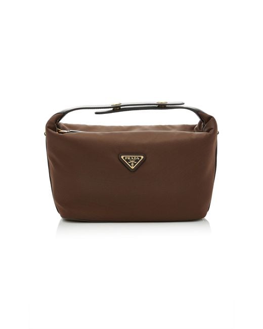Prada Brown Chérie Re-Nylon Mini Bag