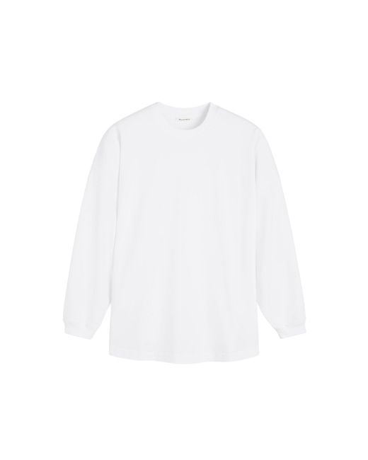 By Malene Birger White Carala Cotton Sweatshirt