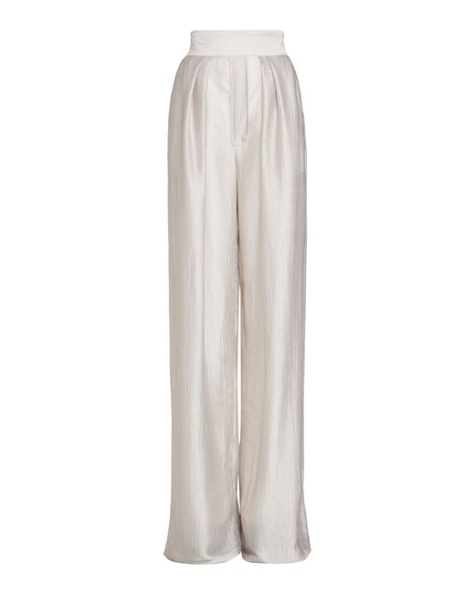 Maticevski White Reason Relaxed Trousers