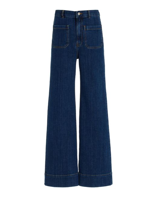 Jeanerica Denim Flared-Leg Jeans St Monica Blau in Blau Damen Bekleidung Jeans Schlagjeans 