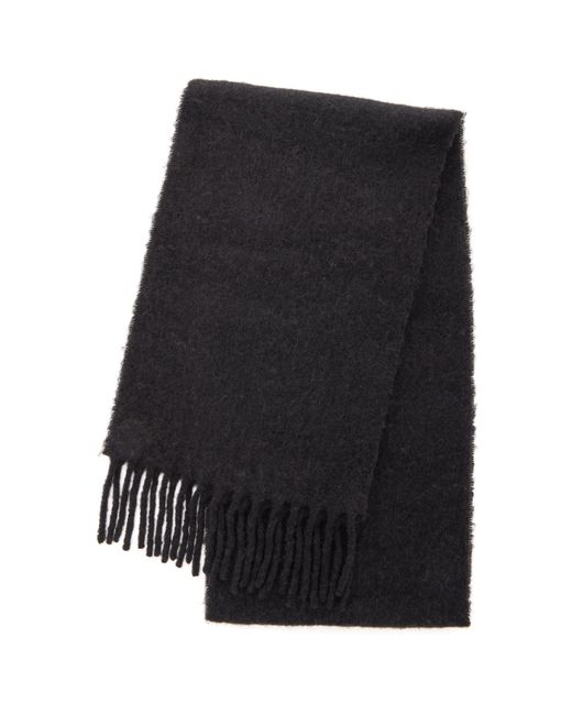 Totême  Black Wool-blend Scarf