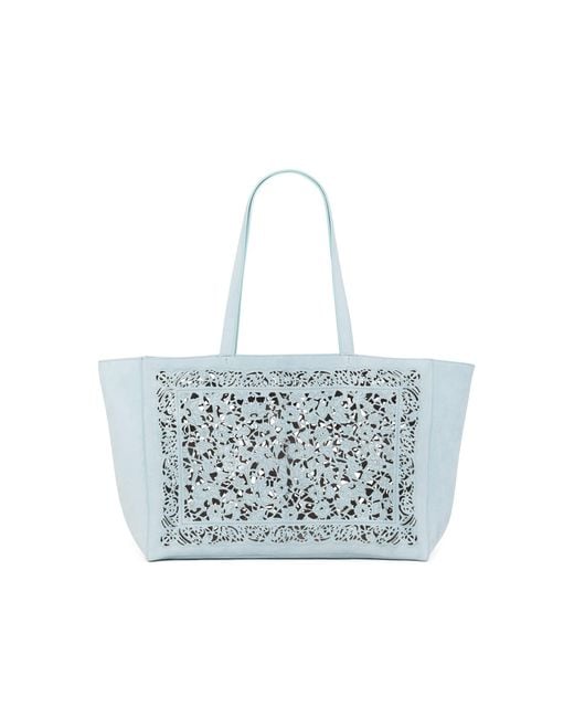 Gabriela Hearst Blue Leather Tote