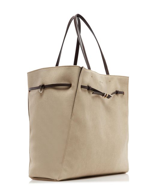 Givenchy Natural Voyou Large E/w Canvas Tote Bag