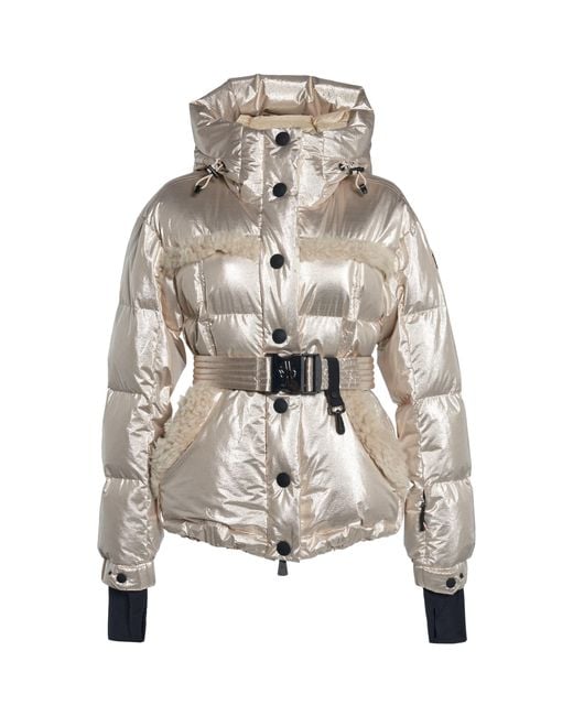 Moncler White Mondim Ski Jacket