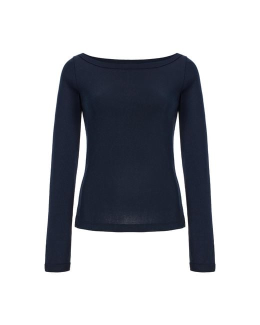 Flore Flore Blue Steffi Cotton T-Shirt