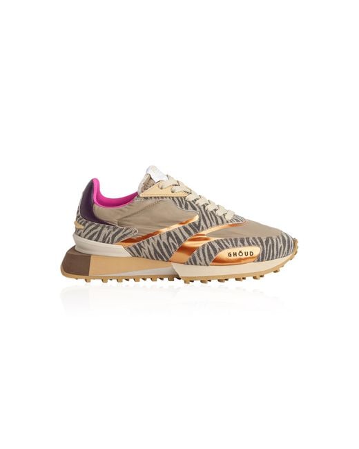 GHOUD VENICE Pink Starlight Groove 2.0 Glitter Sneakers