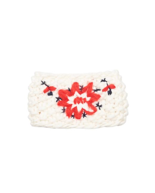 Moncler Red Wool Headband