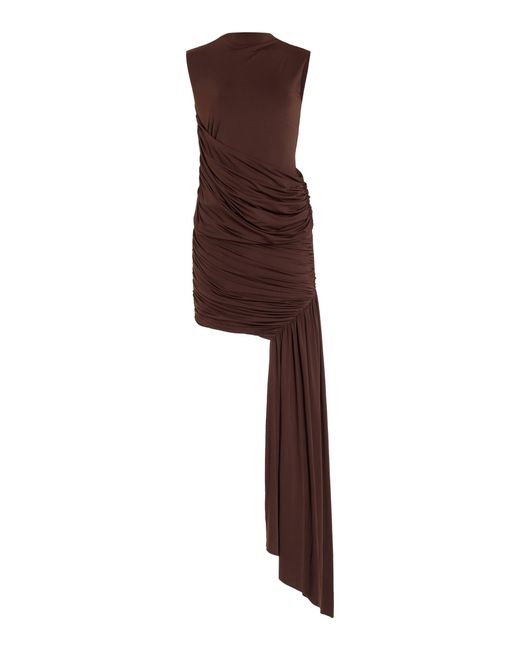 De La Vali Brown Ravenna Maxi Dress