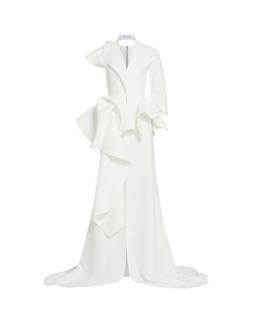 Maticevski White Vivacity Gown