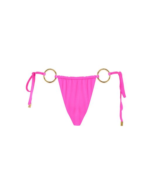 Cin Cin Cove Oring Bikini Bottoms in Pink Lyst