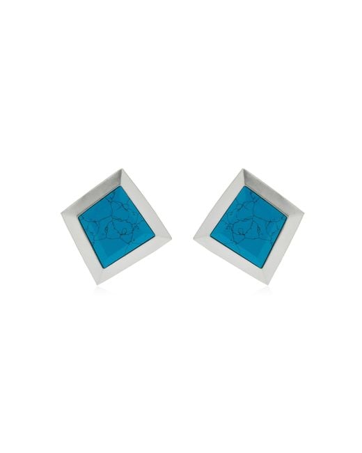 VALÉRE Blue Ixv04 22K-Plated Earrings