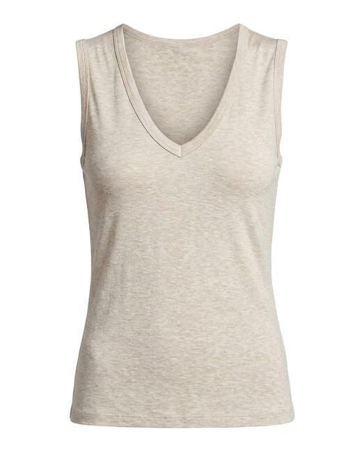Majestic Filatures Natural Jersey Top