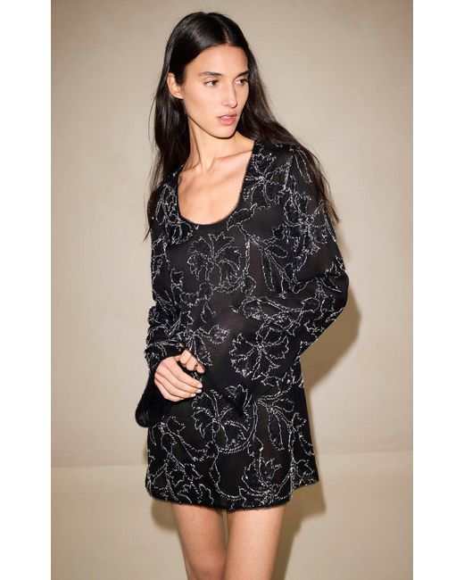 Alexis Black Ayla Mini Dress