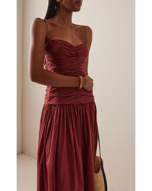 christmas womens dresses Lavetir Rust A-Line/Princess One-Shoulder Floor-Length With Split Side 2026 Size:45-48 inches Dress is made of Women's Lug Soles Nigerian Chief Bridesmaid Styles
