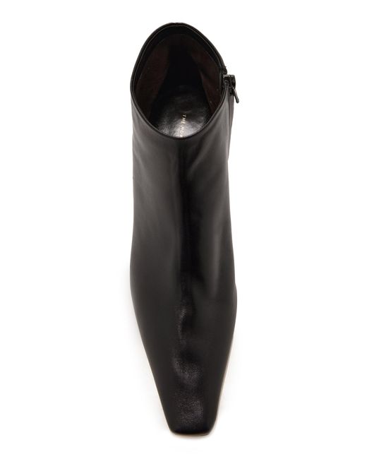 The Row Black Carla Leather Boots