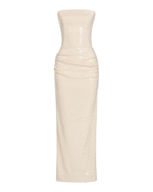 Maticevski Natural Loyalty Midi Dress