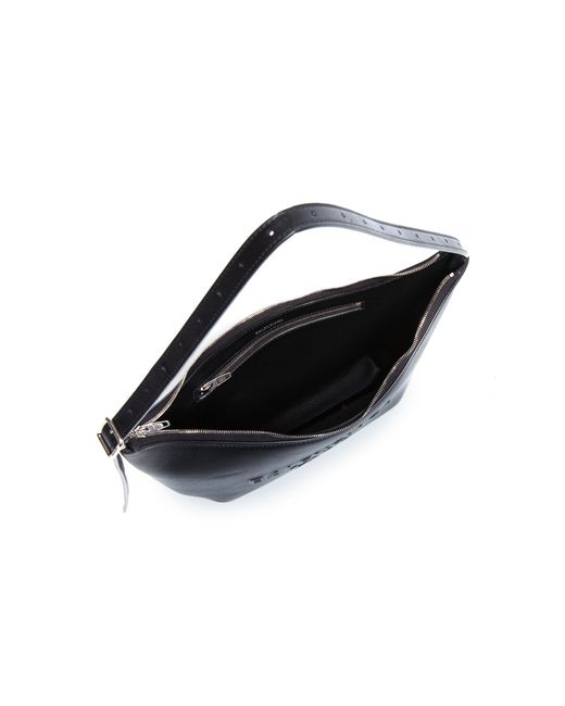 Balenciaga Black Mary-kate Embossed Leather Sling Bag