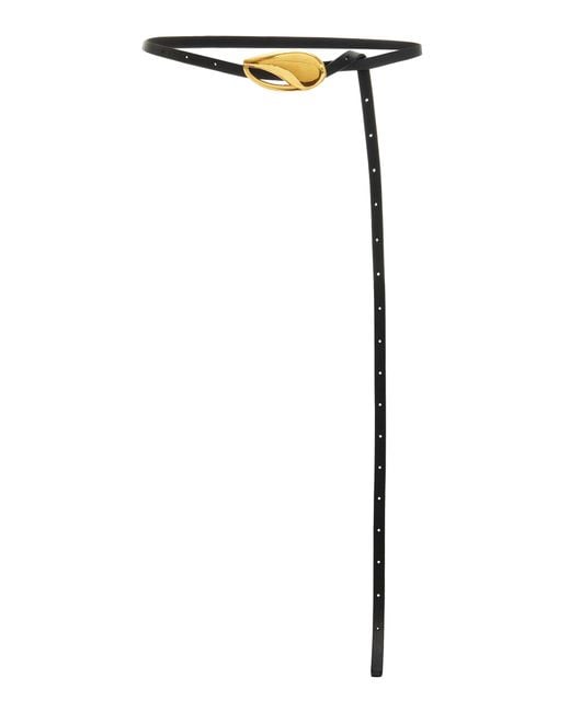 Lizzie Fortunato Black Excluisve La Isla Estelle Leather Belt