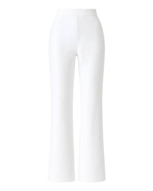 The New Arrivals Ilkyaz Ozel White Lenny Tubéreuse Trousers