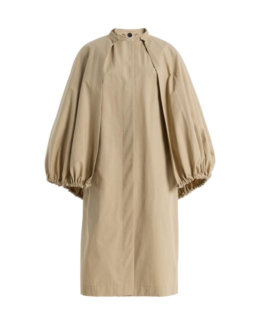 Totême Natural Detachable Cape Coat