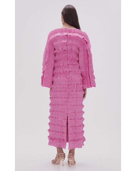 knee length dresses for ladies Aje Amour Ruffle Mini Dress - Passion For Fashion