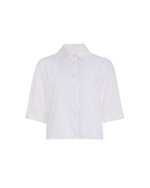 Twp White Short Lived Cotton Shirt