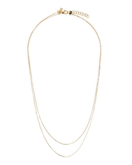 EF Collection White 14K Necklace