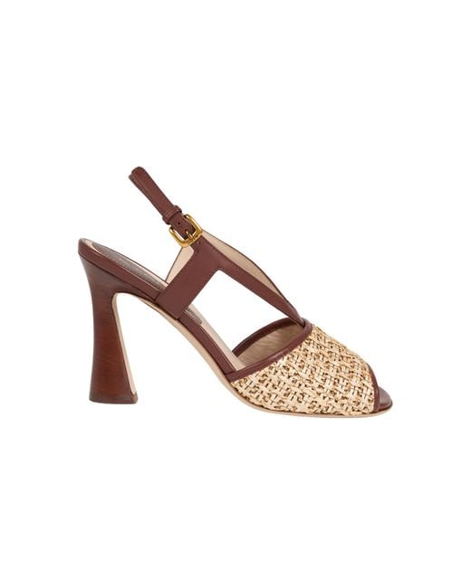 Etro Brown Fondo Heel 90