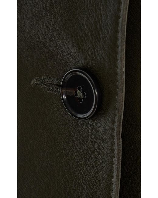 Arma Black Emy Leather Jacket