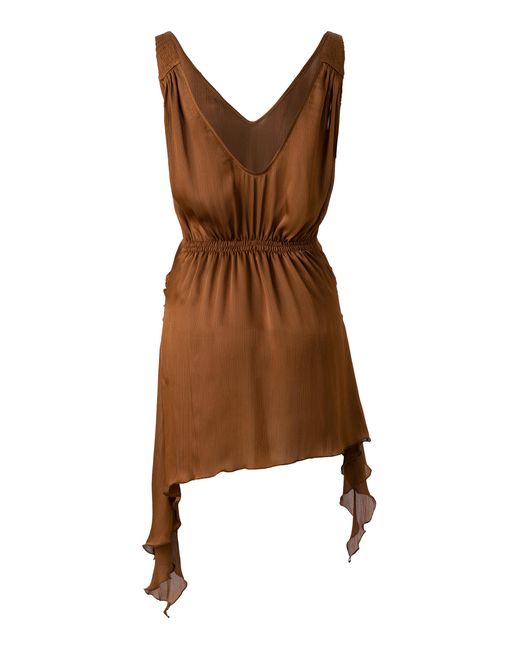 siedrs clemens ruched satin mini dress SIEDRES Clemens Dress