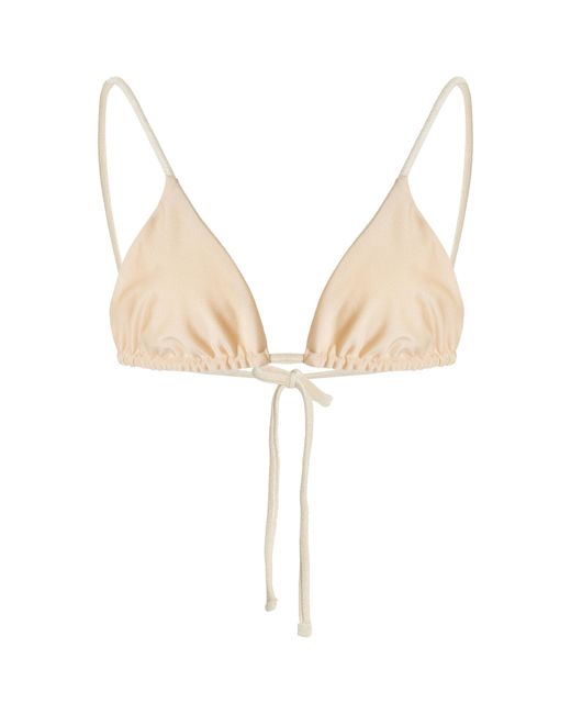 JADE Swim Natural Via Bikini Top