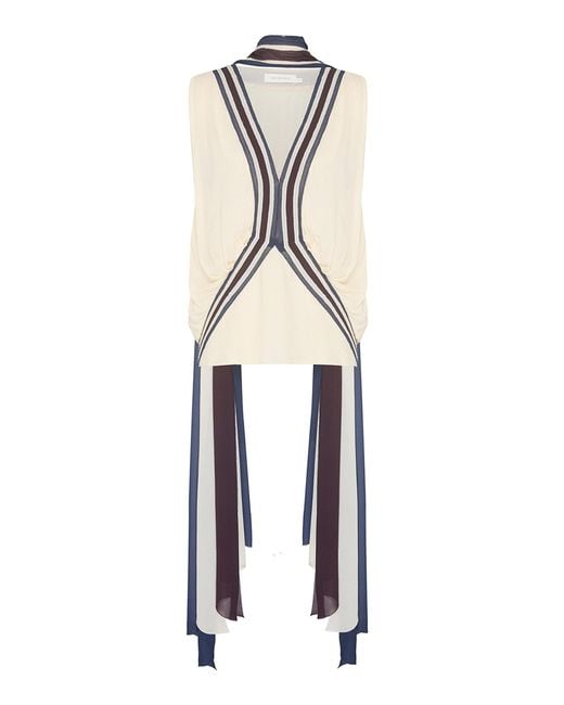 Zimmermann White Clash Spliced Tunic