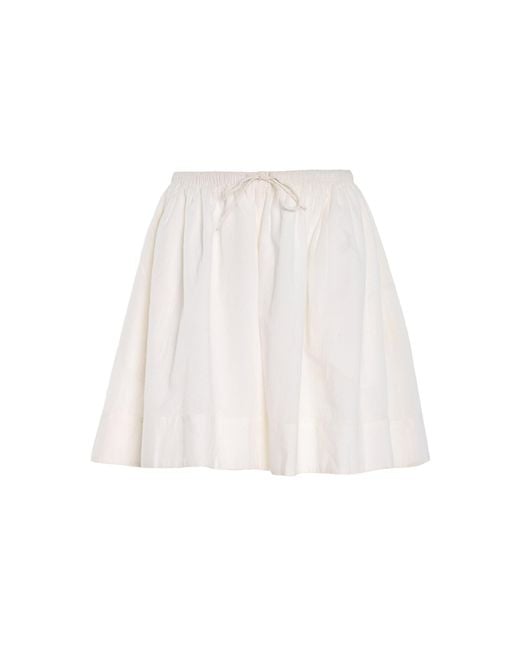 By Malene Birger White Exclusive Riviera Palma Organic Cotton Shorts for men