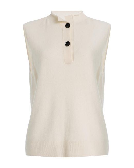House of Dagmar Natural Knit Wool-Cashmere Top