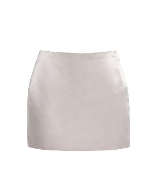 Kallmeyer White Shiloh Cotton Mini Skirt