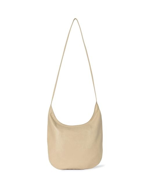 The Row White N/S Izzy Leather Bag