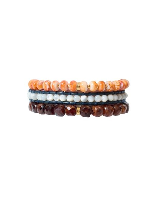 Chan Luu Metallic Trinity Set-Of-Three Bracelets