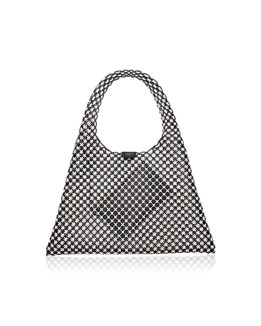 Alaïa Black Hobo Leather Tote Bag