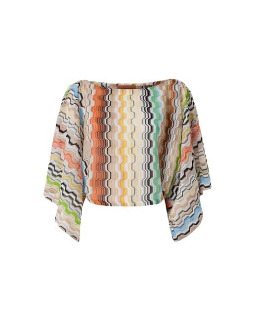 Missoni White Knit Top