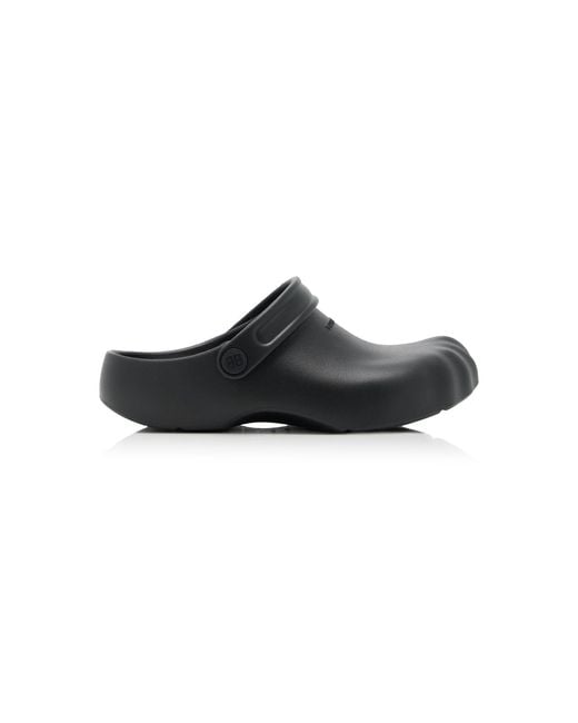 Balenciaga Black Sunday Rubber Slides