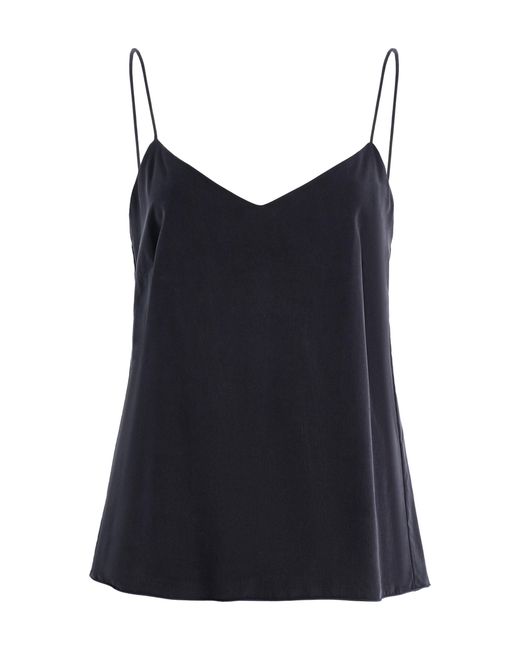 Max Mara Black Silk Top